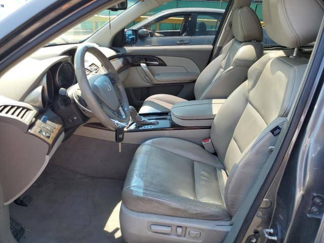 2HNYD2H68AH509708 - 2010 ACURA MDX TECHNOLOGY GRAY photo 7