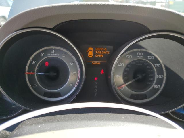 2HNYD2H68AH509708 - 2010 ACURA MDX TECHNOLOGY GRAY photo 9