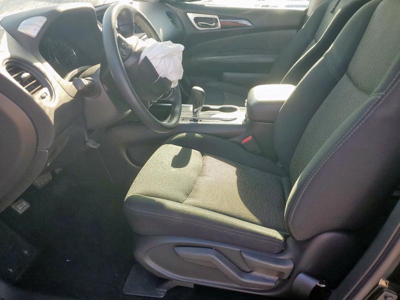 5N1DR2MN2KC622492 - 2019 NISSAN PATHFINDER S შავი ფოტო 7