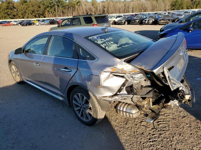 5NPE34AF6HH490708 - 2017 HYUNDAI SONATA SPORT SILVER photo 2