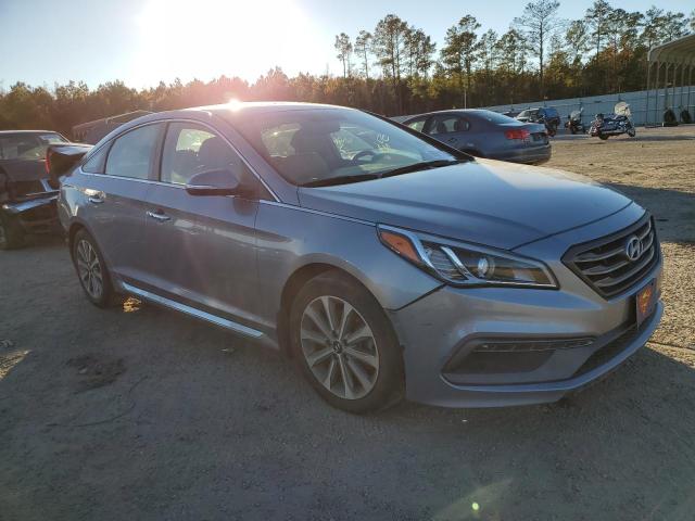 5NPE34AF6HH490708 - 2017 HYUNDAI SONATA SPORT SILVER photo 4