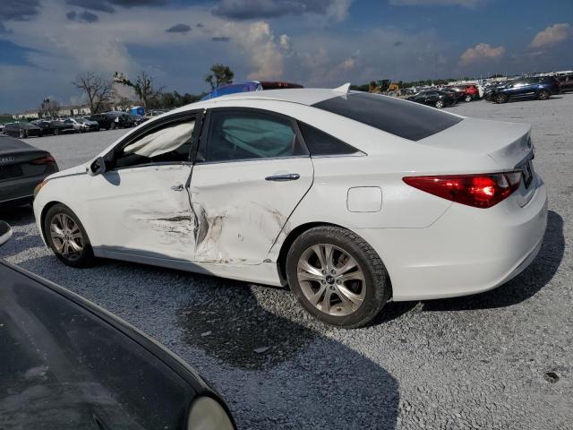 5NPEC4AC3BH115887 - 2011 HYUNDAI SONATA SE WHITE photo 2