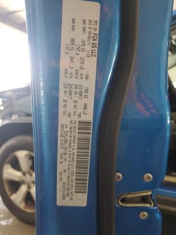 3C4NJCBBXJT287189 - 2018 JEEP COMPASS LATITUDE Blau Foto 14