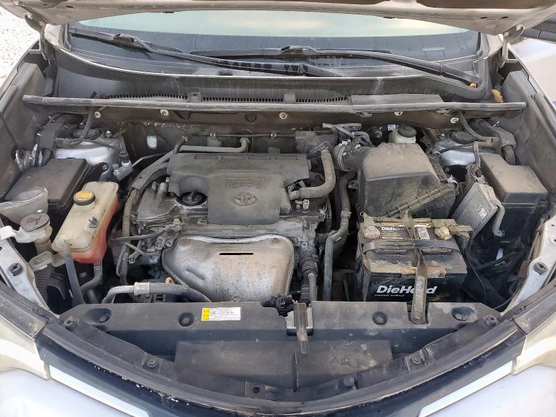 2T3ZFREV1HW316318 - 2017 TOYOTA RAV4 LE SILVER photo 12