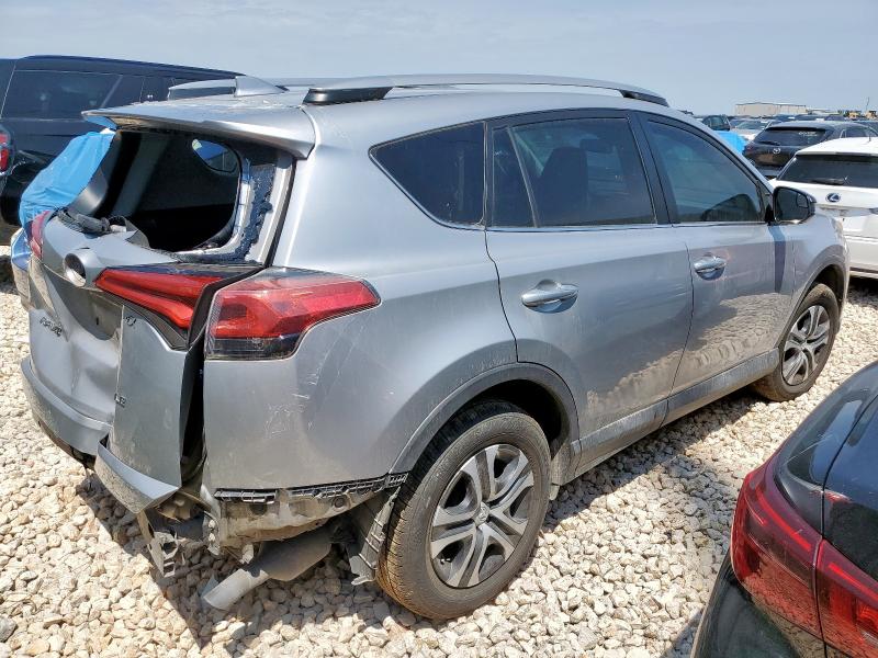 2T3ZFREV1HW316318 - 2017 TOYOTA RAV4 LE SILVER photo 3