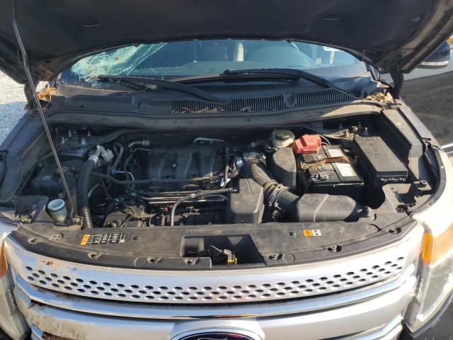 1FM5K7D87EGC32405 - 2014 FORD EXPLORER XLT BLACK photo 11