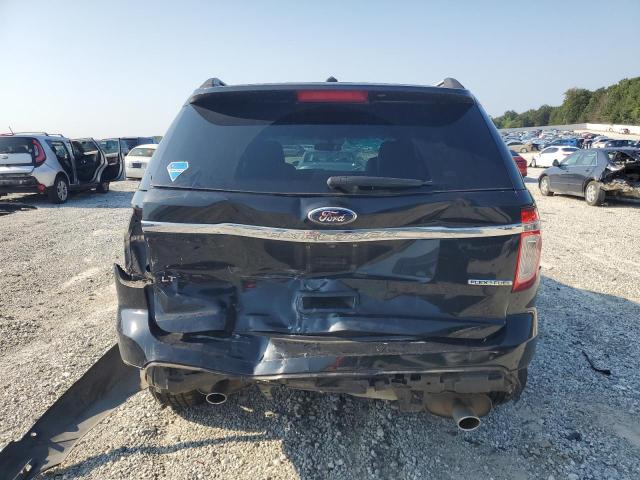 1FM5K7D87EGC32405 - 2014 FORD EXPLORER XLT BLACK photo 6