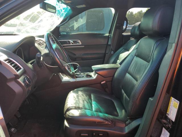 1FM5K7D87EGC32405 - 2014 FORD EXPLORER XLT BLACK photo 7
