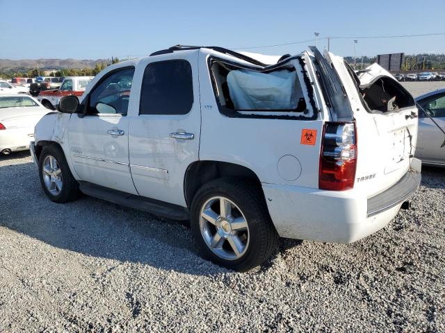 1GNSCCE06BR307205 - 2011 CHEVROLET TAHOE C1500 LTZ WHITE photo 2