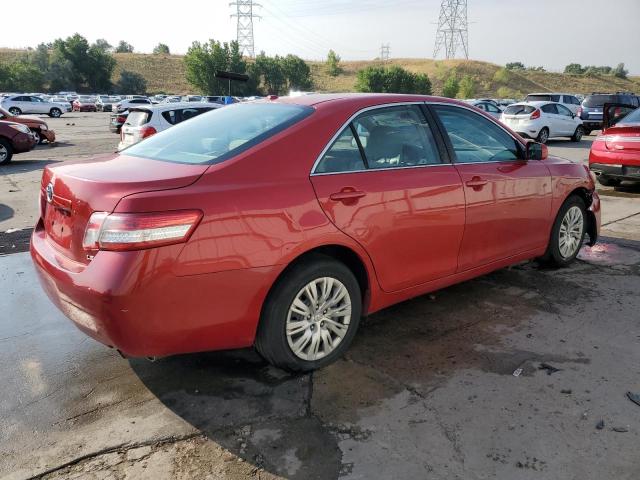 4T1BF3EKXBU685750 - 2011 TOYOTA CAMRY BASE Czerwony zdjęcie 3