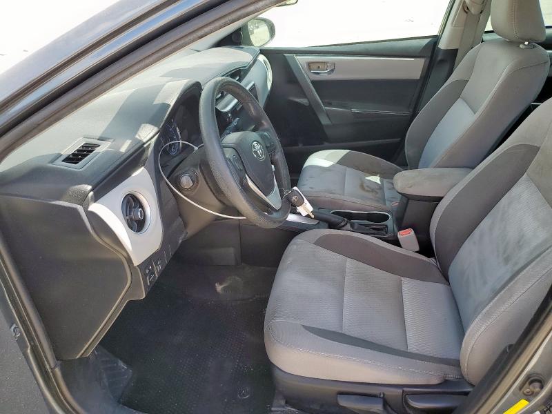 2T1BURHE0JC044928 - 2018 TOYOTA COROLLA L Blau Foto 7