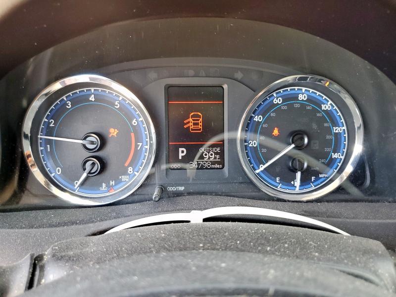 2T1BURHE0JC044928 - 2018 TOYOTA COROLLA L Blau Foto 9