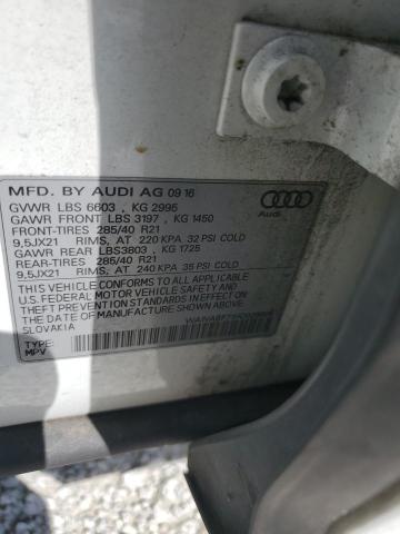 WA1VABF71HD029895 - 2017 AUDI Q7 PRESTIGE WHITE photo 13