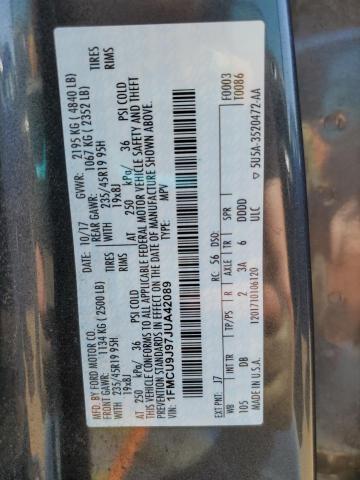 1FMCU9J97JUA42089 - 2018 FORD ESCAPE TITANIUM CHARCOAL photo 14