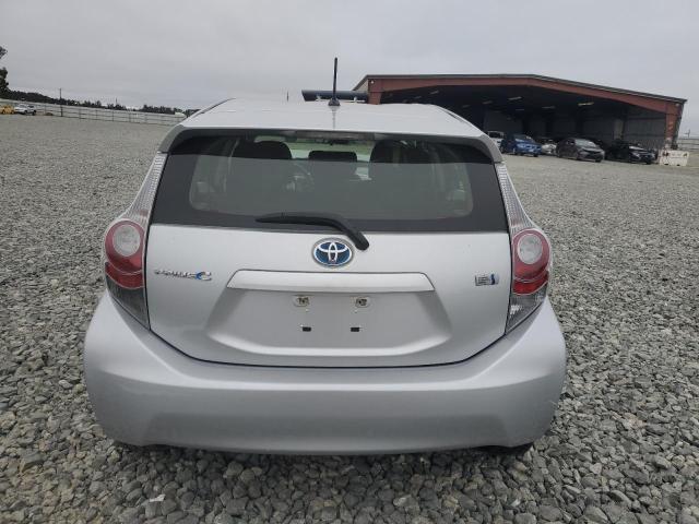 JTDKDTB31C1015899 - 2012 TOYOTA PRIUS C Plata foto 6