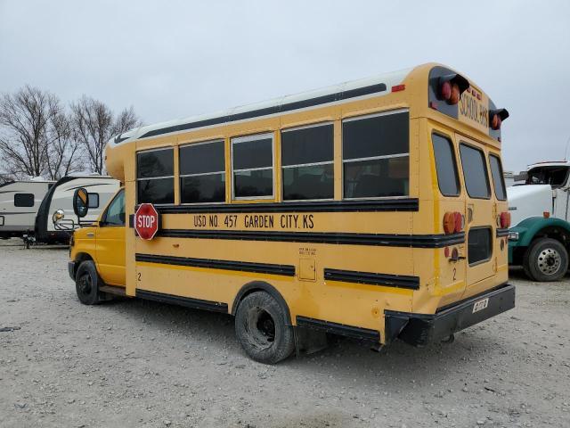 1FD4E45P08DB13494 - 2009 FORD ECONOLINE E450 SUPER DUTY CUTAWAY VAN YELLOW photo 3