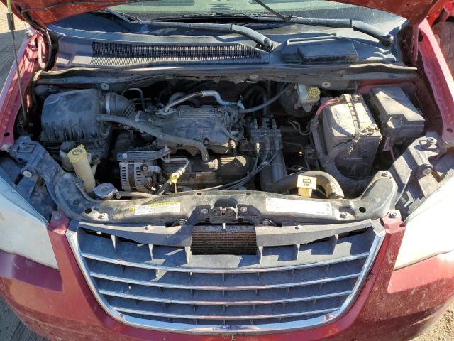 2A8HR54109R583531 - 2009 CHRYSLER TOWN & COU TOURING წითელი ფოტო 12