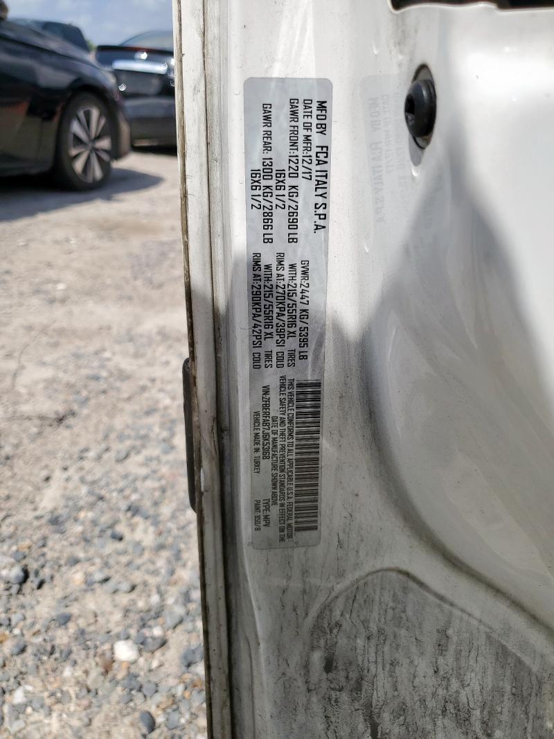 ZFBERFAB7J6K53168 - 2018 RAM PROMASTER Ақ фото 13