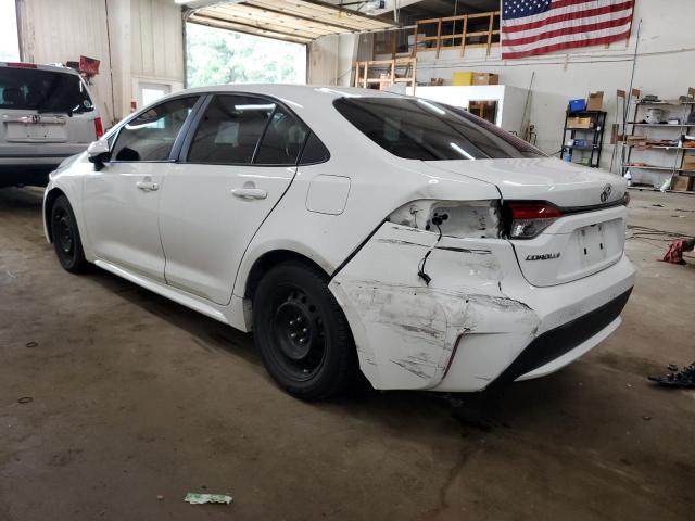 5YFEPMAE0MP187027 - 2021 TOYOTA COROLLA LE WHITE photo 2