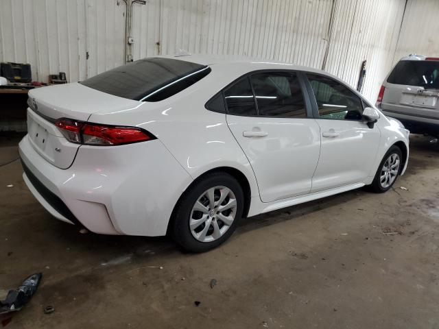 5YFEPMAE0MP187027 - 2021 TOYOTA COROLLA LE WHITE photo 3