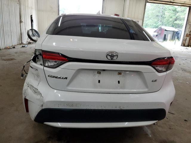 5YFEPMAE0MP187027 - 2021 TOYOTA COROLLA LE WHITE photo 6