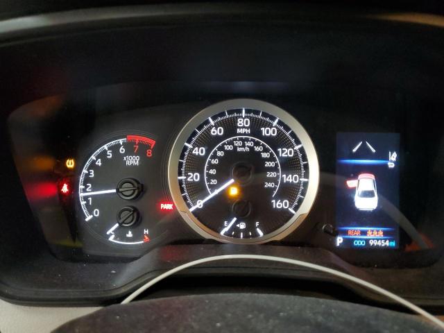 5YFEPMAE0MP187027 - 2021 TOYOTA COROLLA LE WHITE photo 9