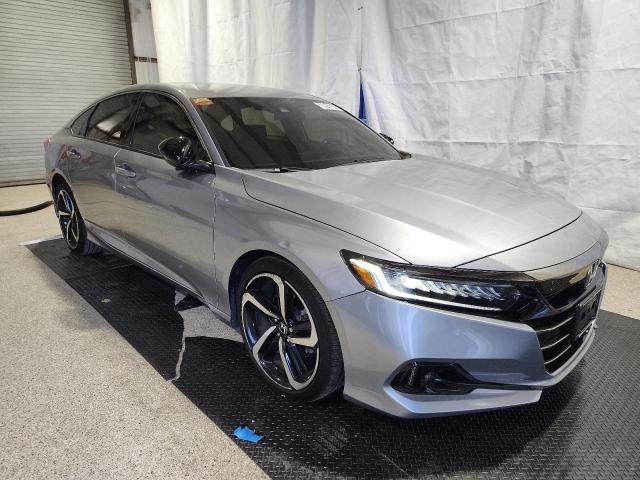 1HGCV1F38NA000711 - 2022 HONDA ACCORD SPORT SILVER photo 4