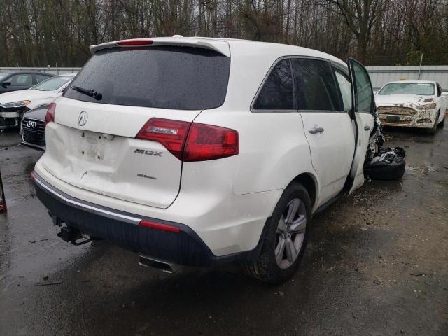 2HNYD2H31DH513416 - 2013 ACURA MDX TECHNOLOGY WHITE photo 3