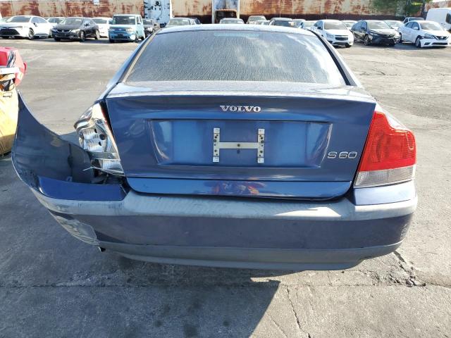 YV1RS61R412083885 - 2001 VOLVO S60 BLUE photo 6