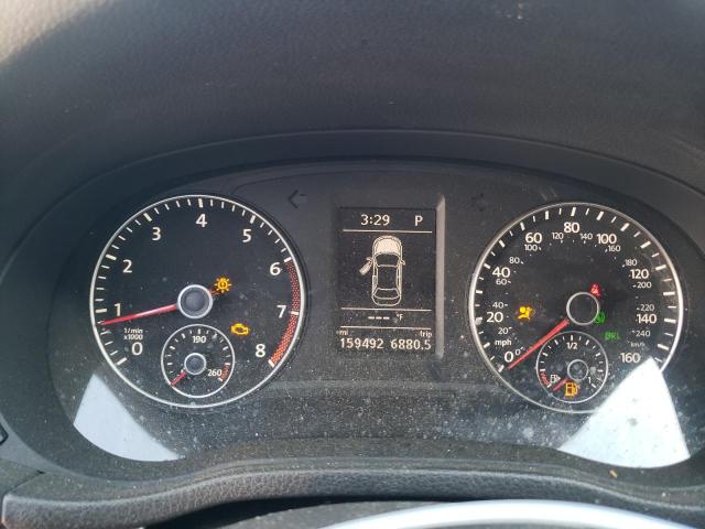 1VWBT7A38EC108659 - 2014 VOLKSWAGEN PASSAT SE SILVER photo 9