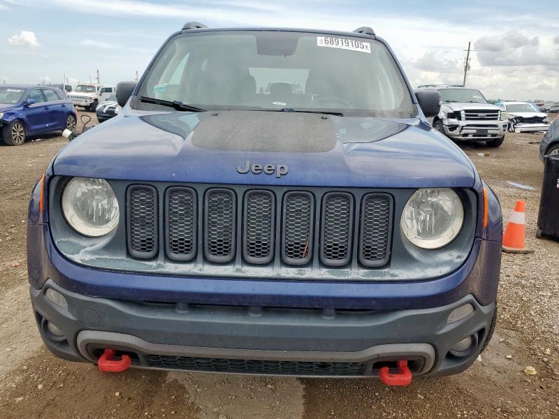 ZACCJBCB6JPH41140 - 2018 JEEP RENEGADE TRAILHAWK Көк фото 5