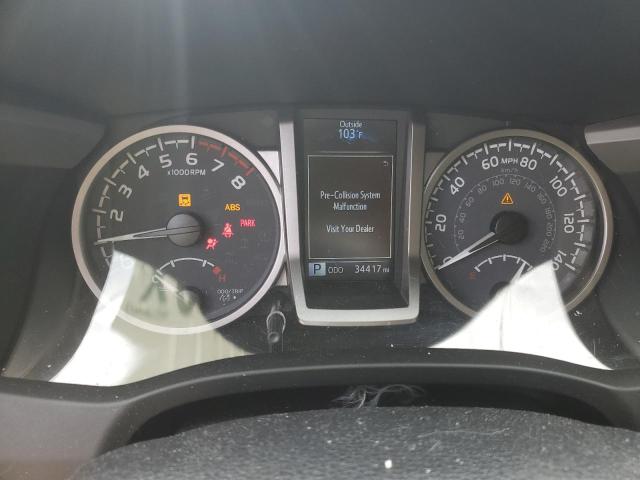 3TMAZ5CN1NM180544 - 2022 TOYOTA TACOMA DOUBLE CAB ნაცრისფერი ფოტო 9