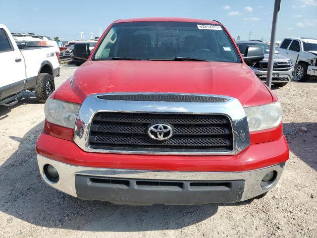 5TBRT54108S460243 - 2008 TOYOTA TUNDRA DOUBLE CAB RED photo 5