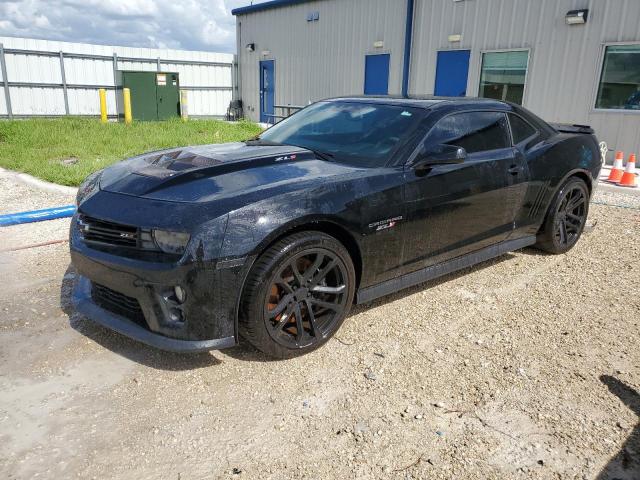 2G1FL1EP7D9800456 - 2013 CHEVROLET CAMARO ZL1 BLACK photo 1