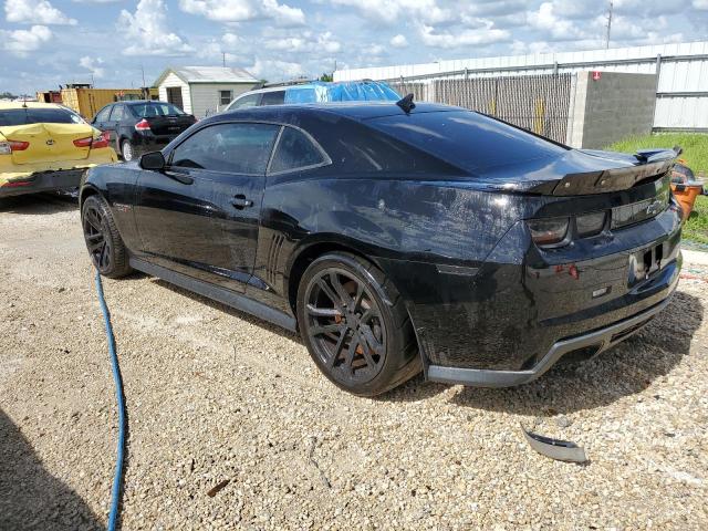 2G1FL1EP7D9800456 - 2013 CHEVROLET CAMARO ZL1 BLACK photo 2
