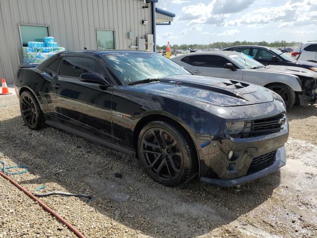 2G1FL1EP7D9800456 - 2013 CHEVROLET CAMARO ZL1 BLACK photo 4