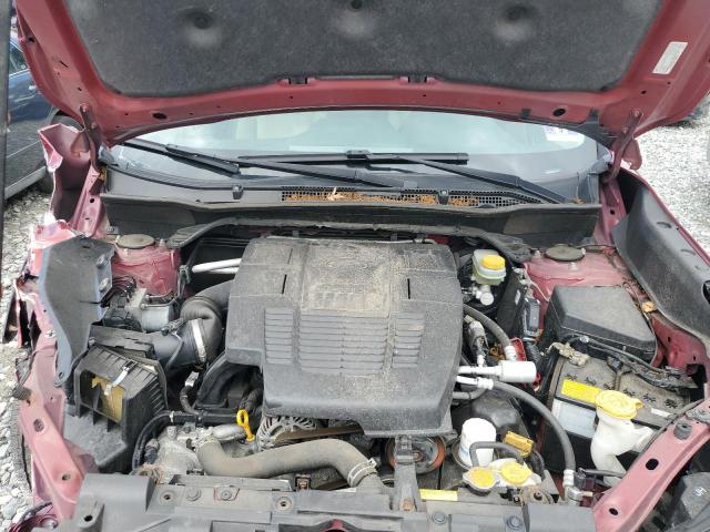 JF2SKAUC6KH517225 - 2019 SUBARU FORESTER LIMITED RED photo 12