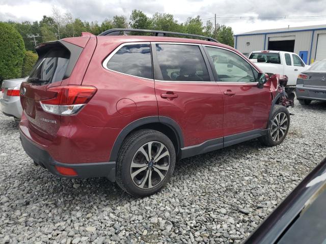 JF2SKAUC6KH517225 - 2019 SUBARU FORESTER LIMITED RED photo 3