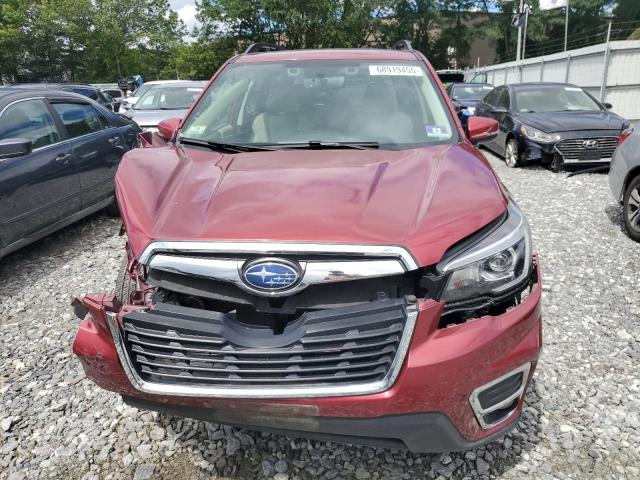 JF2SKAUC6KH517225 - 2019 SUBARU FORESTER LIMITED RED photo 5