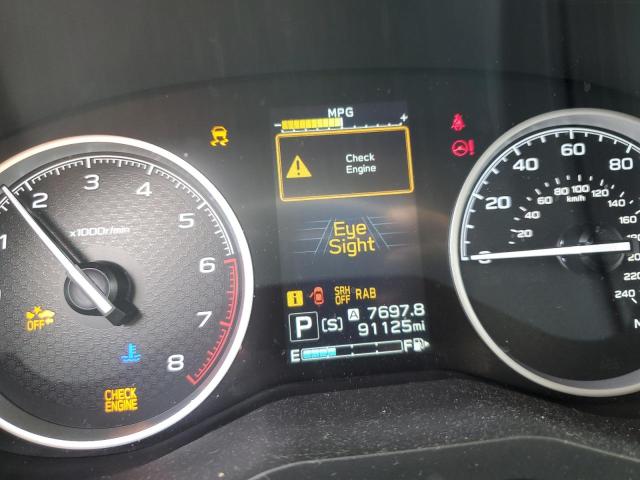 JF2SKAUC6KH517225 - 2019 SUBARU FORESTER LIMITED RED photo 9