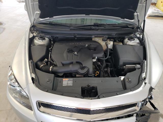 1G1ZC5E06CF323340 - 2012 CHEVROLET MALIBU 1LT Plata foto 11