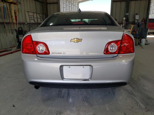 1G1ZC5E06CF323340 - 2012 CHEVROLET MALIBU 1LT Plata foto 6
