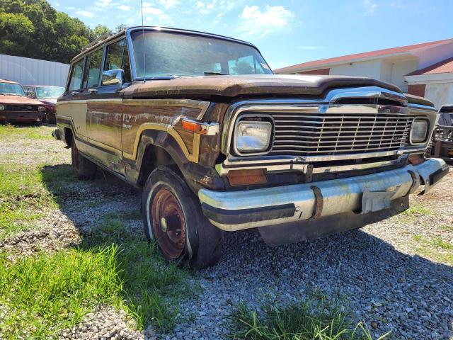 1JCCJ15N8FT035220 - 1985 JEEP GRAND WAGO BROWN photo 1