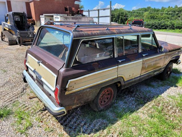 1JCCJ15N8FT035220 - 1985 JEEP GRAND WAGO BROWN photo 4