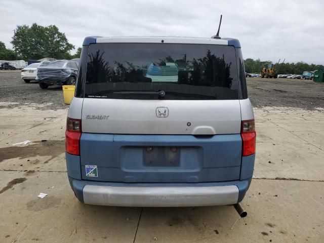 5J6YH28646L001217 - 2006 HONDA ELEMENT EX ორფეროვანი ფოტო 6