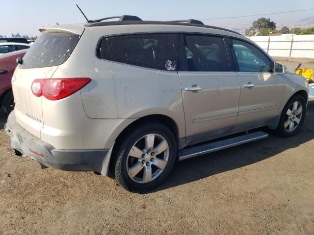 1GNKVLED7BJ393653 - 2011 CHEVROLET TRAVERSE LTZ BEIGE photo 3