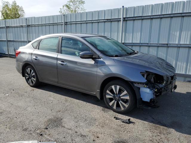 3N1AB7AP7KY451991 - 2019 NISSAN SENTRA S GRAY photo 4