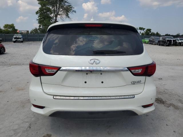 5N1DL0MMXHC513655 - 2017 INFINITI QX60 WHITE photo 6