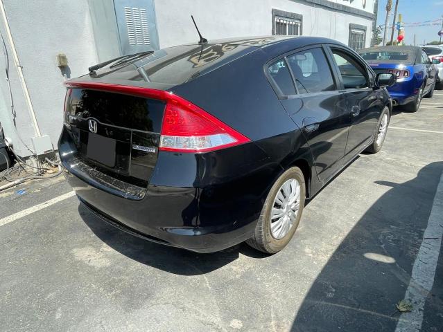 JHMZE2H59BS006678 - 2011 HONDA INSIGHT LX BLACK photo 4