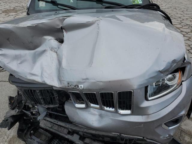 1C4RJFAG9FC894509 - 2015 JEEP GRAND CHEROKEE LAREDO SILVER photo 12